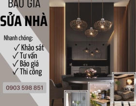 Đơn giá sửa chữa nhà mới nhất tại TP HCM